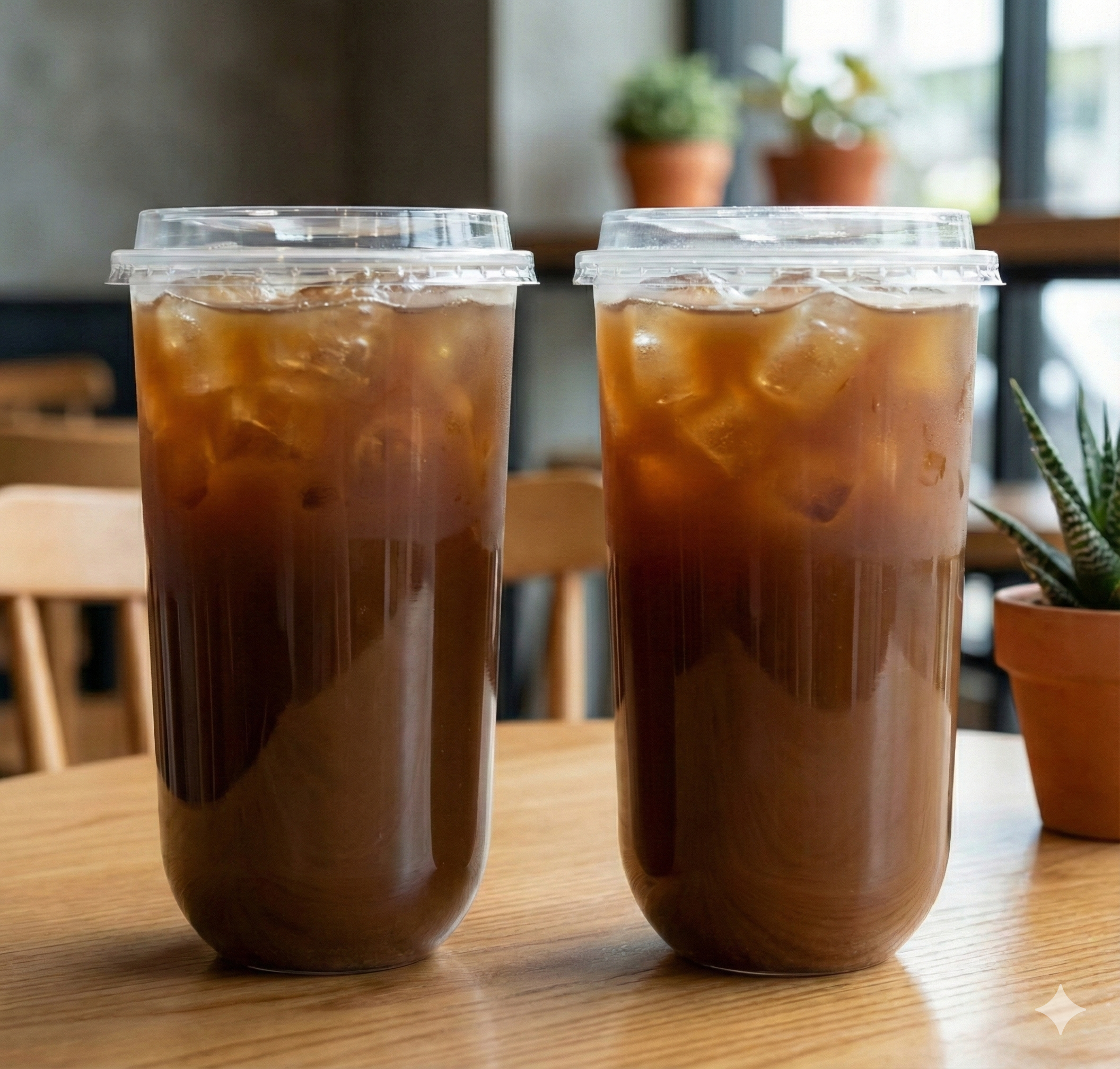 Custom Printed PP Clear, 95mm, 700ml, Round Bottom (1000pack)